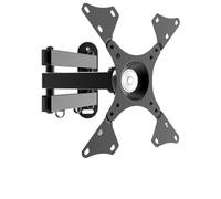 Retractable Universal TV Mounts Wall Mount Bracket Load Up To 15KG For 14 To 37 Inches LCD Monitor Stand Expansion(Black 14-37inch)
