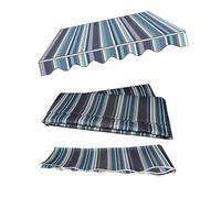 Retractable UV-Resistant Fabric Canopy Cover for Window, Door & Terrace - Weatherproof Replacement Awning Solution for Outdoor Spaces