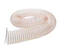 Retractable Vacuum Hose 2 2.5 3.5 4.3 5.5 8.3 11.8 12.8 13.8 Inch, Steel Wire Vacuum Hose for Lawn/Vacuum Washers/Powder Tools, Heavy Duty Debris Fume Hoses(L 10m(32.8ft),ID 160mm/6.3in)