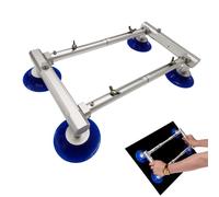 Retractable Vacuum Sucker, 4 Suction Cup LED LCD TV Screen Sucker with 60-95cm Length Adjustable, Handheld Pneumatic TV Glass Vacuum Suction Device for Screen, Acrylic, Glass(30cm/9.8in)