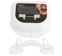 Retractable Vampire Fangs, Halloween Vampire Fangs Fake Teeth Cosplay Reusable Scary Costume Decoration Fake False Teeth for Themed Party