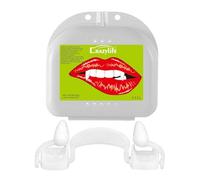 Retractable Vampire Teeth - Resin Realistic Fangs, Creepy Costume Dentures | Compact Adjustable Style with Concealed Action, Halloween Accessory for Dracula Ghost Creature Stage act Themed Event Use
