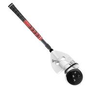 Retractable VR Golf Club Grip - Dual Controller Adapter for Enhanced Virtual Reality Golf Gaming (red)