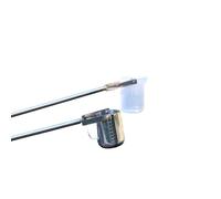 Retractable water sampler， 1000L Telescoop Water Sampling Dipper Stainless Steel Rod Plastic Ladle Pendulum Beaker Sampler Water Sampling Rod(Plastic,1.17m 4m/3.8ft 13ft)