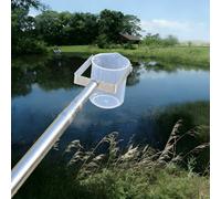 Retractable Water Sampler Kit for Liquid Sample Collection, Includes Dipper and Cup for River and Lake Sampling