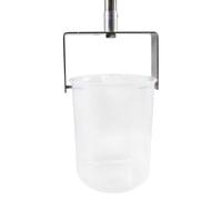 Retractable water sampler， Stainless Steel Rod Plastic Ladle 500ml/1000ml Pendulum Beaker Sampler Water Sampling Pole Sampler Rod(1000ml,0.86m 2m/2.8ft 6.6ft)