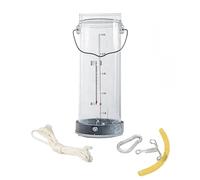 Retractable water sampler, Water Sampler Sampling Dipper System with counterweight, Plastic Ladle Pendulum Beaker Sampler for Environmental Monitoring(1.5L)