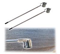 Retractable Water Sampling Device with Graduated Cup, Stainless Steel Liquid Sampler for Reservoir, River Bank, and Wellhead Applications