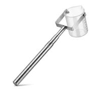 Retractable Water Sampling Pole for River/Lake - Portable 500ml Liquid Dipper with Adjustable 1.23-5m Rod & Flexible Scale Cup for Easy Sampling 500ML 1.11-3m (3.6-9.8 f)