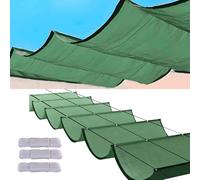 Retractable Waterproof Patio Awning - Sun Protection Canopy, Durable Pergola Roof Shade for Deck & Garden Use