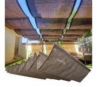 Retractable Waterproof Sun Sail UV Protection Shade for Balcony Garden Terrace Pergola Veranda - Outdoor Canopy Rain-Resistant Black 2x12m