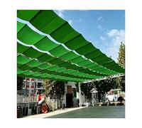 Retractable Wave Sun Shade Sail Awning - UV Protection & Wind Blocker for Gardens Patios Decks & Gazebos - 2.6m x 18m (8.5ft x 59ft) Outdoor Canopy