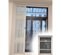 Retractable Window Guardrail, Extendable Security Bar for Apartments, Balcony Safety, and Residential Sheds