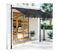 Retractable Window Screen for Doors and EntrancesNo Drill Easy InstallationIdeal for Backyards Gardens BalconiesDark Gray 100cm/39.4in