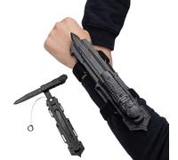 Retractable Wrist Blade Cosplay Prop,Assassin Sleeve Sword for Adults | Retractable Rotatable Blade Toy,Replica Role Playing Props,Plastic Retractable Sleeve Sword for Roleplay Events Birthday Gift