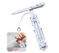 Retractable Wrist Blade Cosplay Prop,Assassin Sleeve Sword for Adults | Retractable Rotatable Blade Toy,Replica Role Playing Props,Plastic Retractable Sleeve Sword for Roleplay Events Birthday Gift