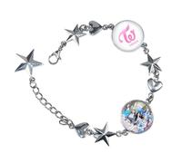 RETRART Women Twice Bracelet Twice Merch Zinc Alloy Jinyoung Yugyeom Wristband Chain Bracelets Bangle