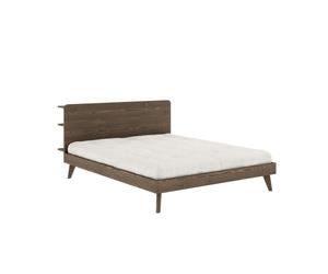 Retreat Bed Frame 160x200 Carob Brown