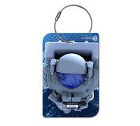 retreev™ SMART Luggage Tag | NFC & QR Code Luggage Tag with Secure Messaging - Astronaut