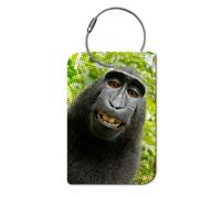 retreev™ Smart Luggage Tag | NFC & QR Code Luggage Tag with Secure Messaging - Monkey