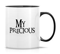 Retreez Funny Mug - My Precious Coffee Tea 11 Oz Ceramic Coffee Mugs - Funny, Sarcasm, Sarcastic, Motivational, Inspirational birthday gifts - White Mug with Black Handle and Inner
