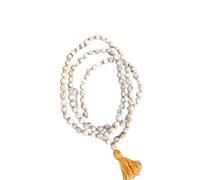 Retrend Design® Pavitr Tulsi Mala 108 Beads Original Iskcon तुलसी माला पहनने के लिए Premium A1++ Grade तुलसी माला 108 ओरिजनल Basil Mala for Spiritual Worship Jaap Mala Thulasimala Vishnu Mala Malai