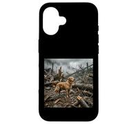 Retriever Disaster Ruins Search Rescue Scene Case for iPhone 16