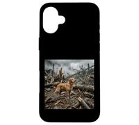 Retriever Disaster Ruins Search Rescue Scene Case for iPhone 16 Plus