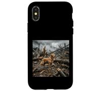 Retriever Disaster Ruins Search Rescue Scene Case for iPhone X/XS