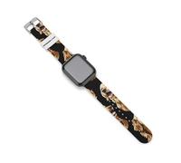 Retriever Dogs Silicone Watch Strap 38mm 40mm 42mm 44mm Quick Release Compatible with IWatch Series 10 9 Ultra 8 7 6 5 4 3 2 1 SE