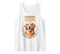 Retriever. Legendary loving. Tank Top