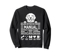 Retriever Owner Manual Retriever Dog Lover Funny Sweatshirt