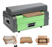 RETRIN Corrugated Box Cutting Machine + Cardboard Shredder - 325/425mm Width, 300Cm/Min Speed, Transforms Waste into Honeycomb Packing Material,for Home & Small Business Packaging Cut325mm