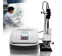 RETRIN High Speed Dispersing Homogenizer,Lab Disperser Emulsifier,Laboratory Cell Tissue Crusher Mixer,for Animal Tissue,Food,Medicine,Cosmetic,1s-99h Timing Function 3MM