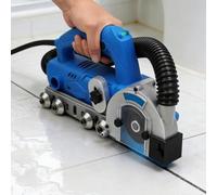 RETRIN Industrial Electric Tile Crack Cleaner + Grout Removal Machine + 1200W Powerful Motor + Old Grout & Cement Removal + Commercial & Household Tile Renovation Projects 5*sawblade