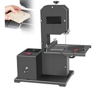 RETRIN Multifunctional Benchtop Bandsaw 800W 1750RPM - Wood Cutting Machine for Wood and Foam,Tilting Metal Table 0-45°,for Detailed Woodwork and Small Parts Fabrication