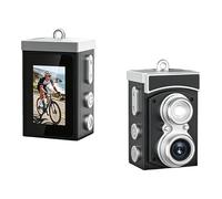 Retro 1080P Camera 8.6MP Miniature Vlog Cameras 8.6 Million Video Camera for New Year Christmas Retro CCDs