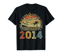 Retro 11 Years Old September 2014 Vintage 11th Birthday Boys T-Shirt