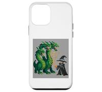 Retro 16-Bit Style Summoner Three-Headed Serpent Fantasy Case for iPhone 12 mini