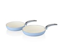 Retro 20cm/28cm Frying Pans Blue