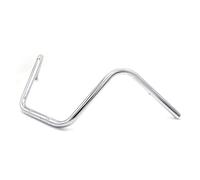 Retro 25mm Motorcycle Handlebar 1" Inch - Black Pullback Handle Bar for Sportster XL883 XL1200 Forty-Eight, Dyna, Road King, Heritage Softail, Touring Models(Chrome)