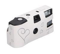 Retro 35mm Film Camera with Flash and 16 Sheets of Color Film - for Events and Travel, Single Use, Easy Full Manual Settings, 900mAh Shutter