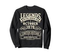 Retro 46th Birthday Gifts for Men 46 Year Old October 1979 Sweatshirt