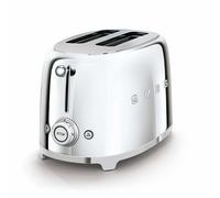 Retro 50's Style 2 Slice Toaster In Stainless Steel