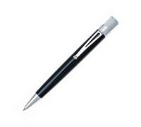 Retro 51 Tornado Black Lacquer Finish Rollerball Pen - VRR-1301