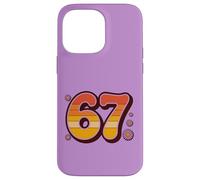 Retro 6 7 Summer Alpha Slang 67 Beach Case for iPhone 14 Pro Max