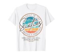 Retro 60th Birthday Built in The Sixties Senior Citizens T-Shirt