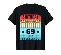 Retro 69 Birthday Decorations 69th Birthday Gifts for Men T-Shirt