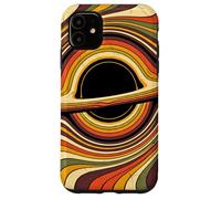 Retro 70s Black Hole Physics Astrophysicist Universe Space Case for iPhone 11