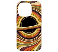 Retro 70s Black Hole Physics Astrophysicist Universe Space Case for iPhone 14 Pro